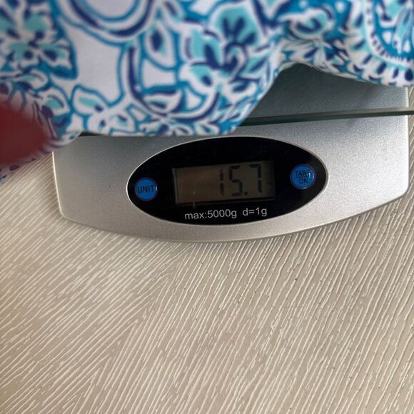 Talbots Blue Paisley Wrap Dress - Picture 5 of 5